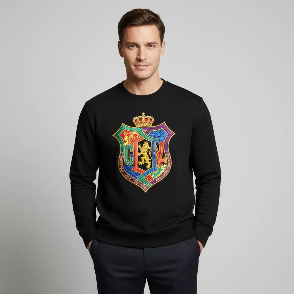 Monogram crest