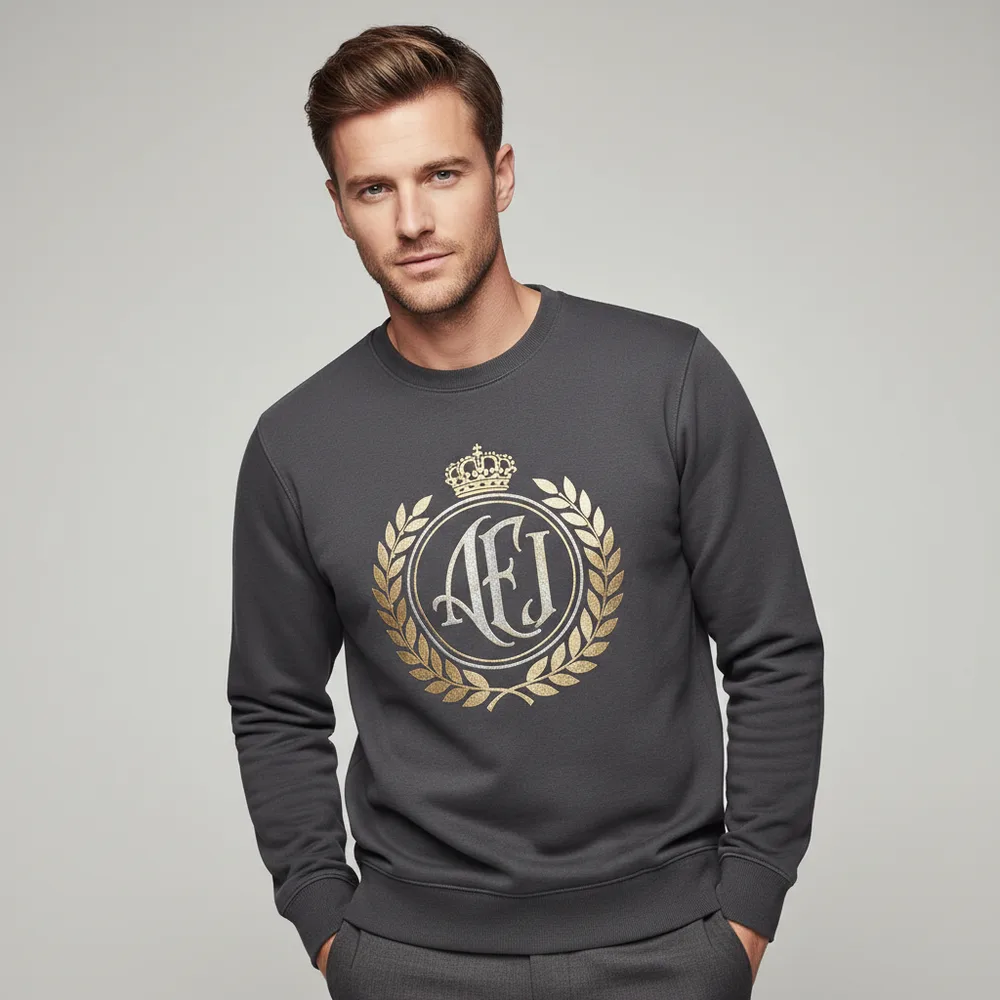 Monogram crest