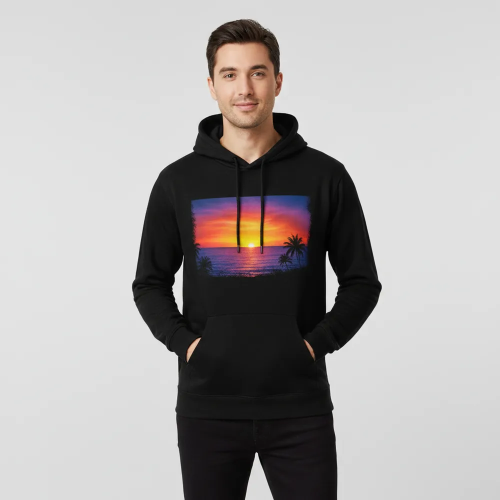 Sunset horizon