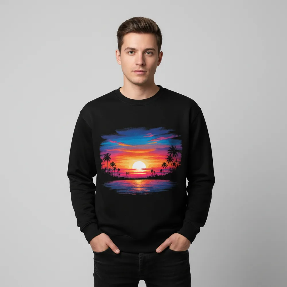 Sunset horizon