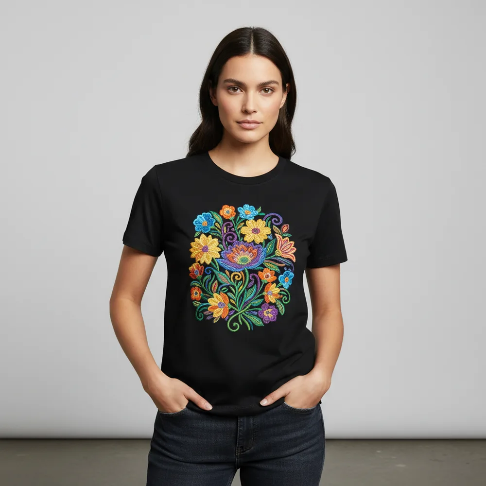 Embroidered Bloom