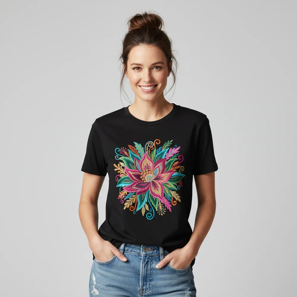 Embroidered Bloom