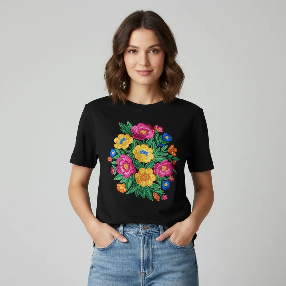 Embroidered Bloom