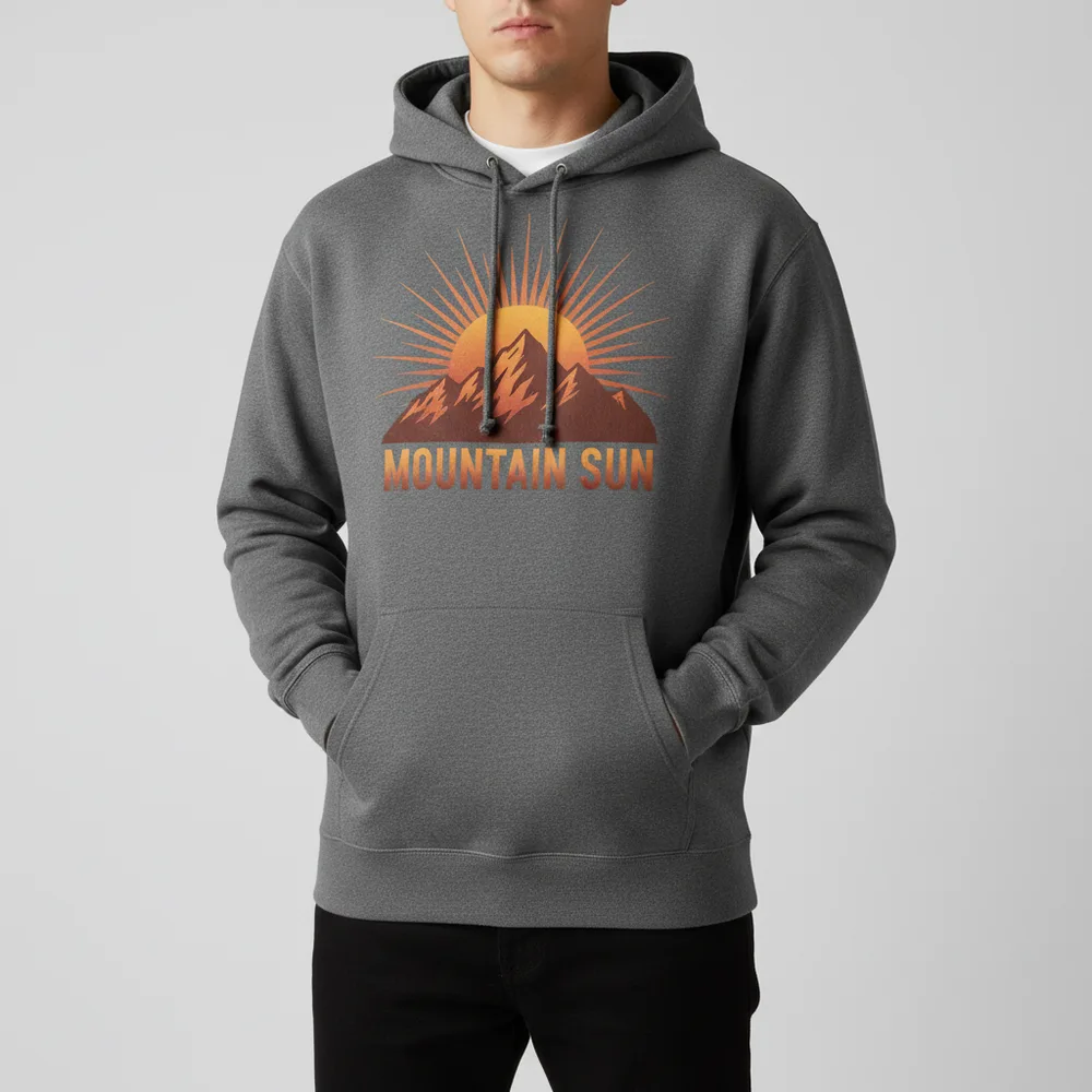 Mountain sun