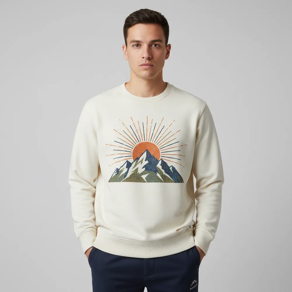 Mountain sun