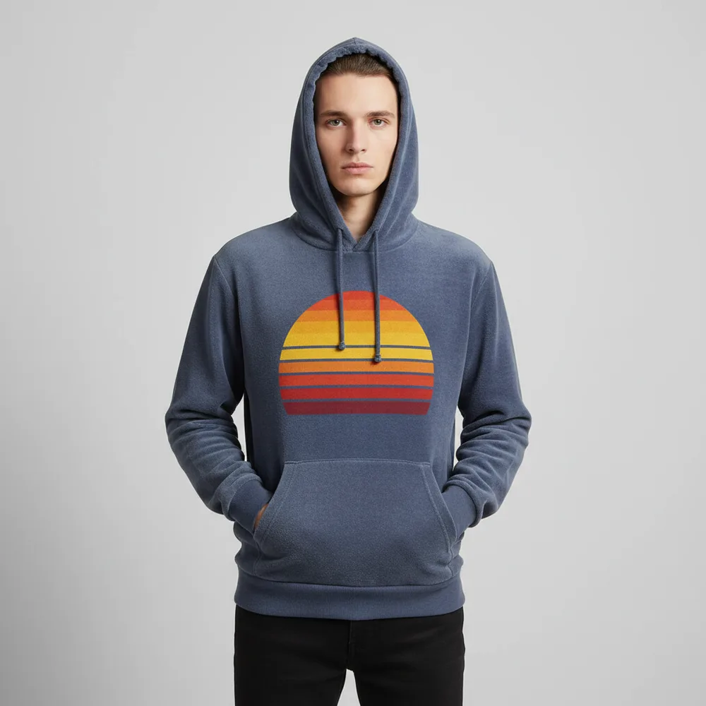 Retro sunrise stripes