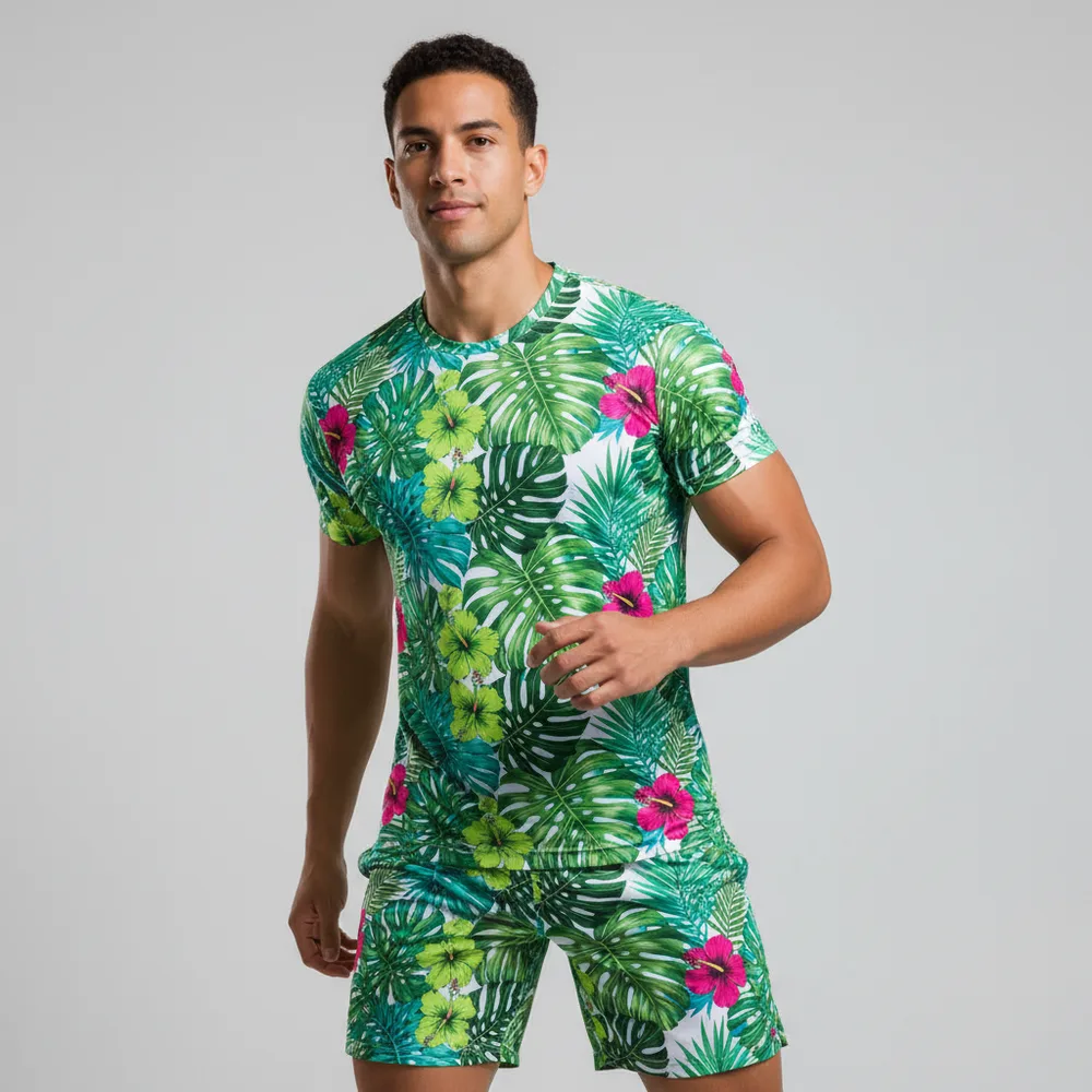 Tropical leaves